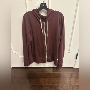 Vuori Women's ruby heather x-large Hoodie never worn before